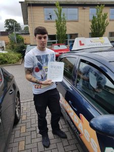 James McCarthy driving test pass